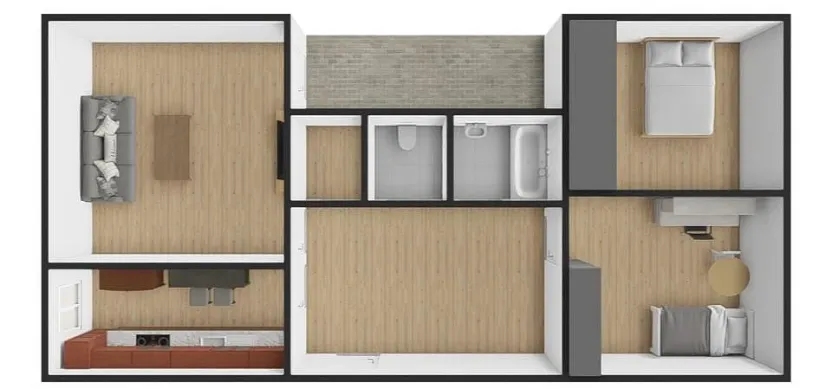 Pronájem bytu 3+1, Brno - Staré Brno, Poříčí, 81 m2