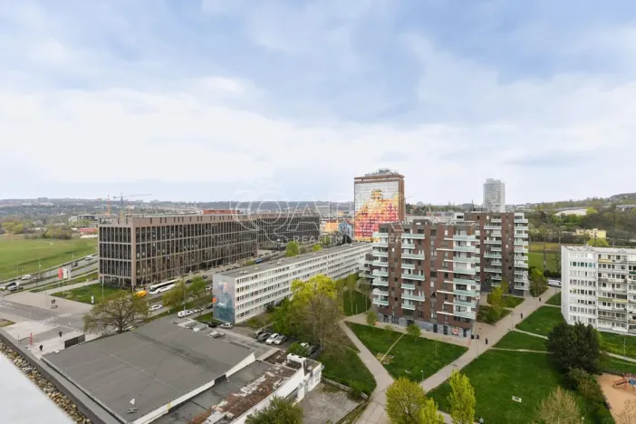 Pronájem bytu 3+kk, Praha - Karlín, Molákova, 42 m2