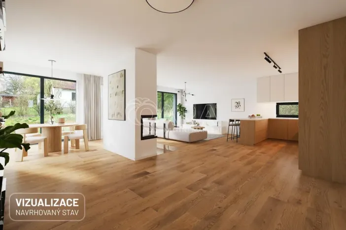 Prodej rodinného domu, Kamenice - Nová Hospoda, Na Pokraji, 259 m2