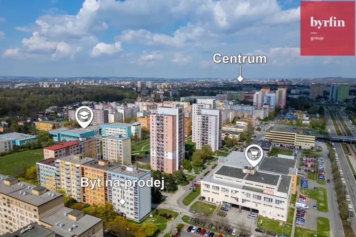 Prodej bytu 2+1, Ostrava, Bohumíra Četyny, 42 m2