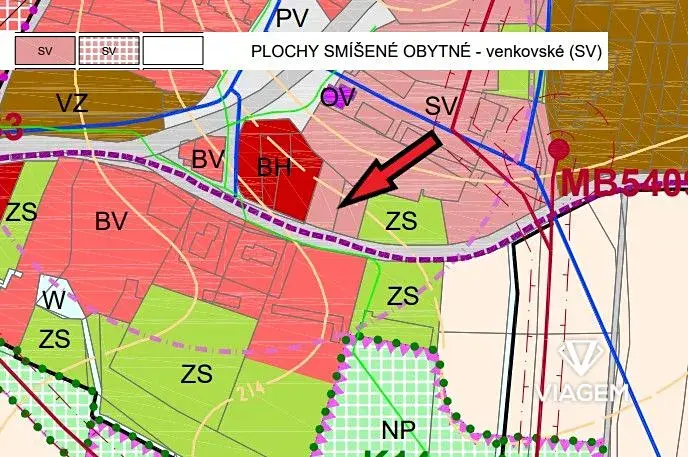 Prodej pozemku pro bydlení, Dobrovice, 633 m2