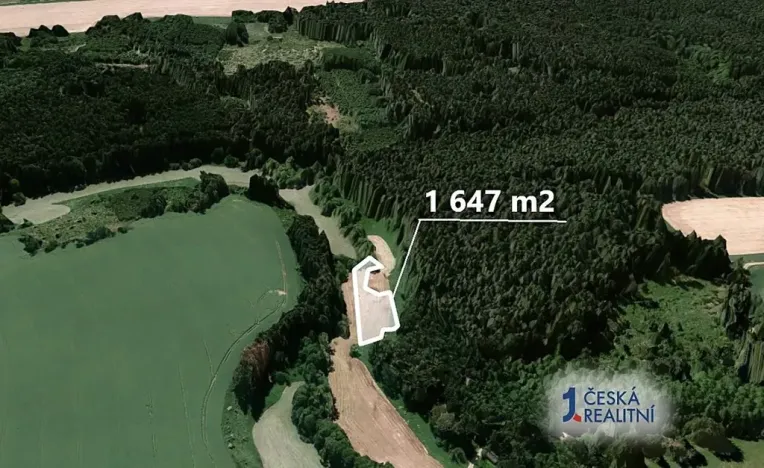 Prodej pole, Chýstovice, 1647 m2