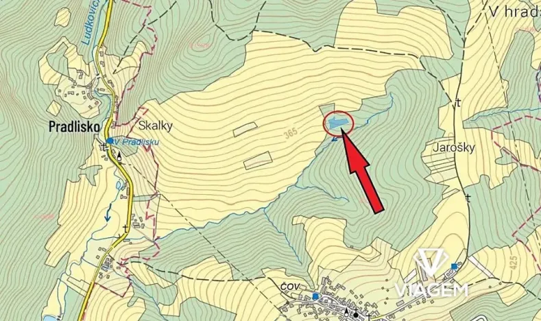 Prodej podílu lesa, Luhačovice, 1729 m2