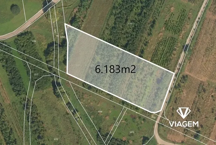 Prodej zahrady, Třebařov, 6183 m2