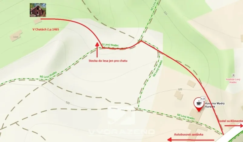 Prodej chaty, Roztoky, 50 m2