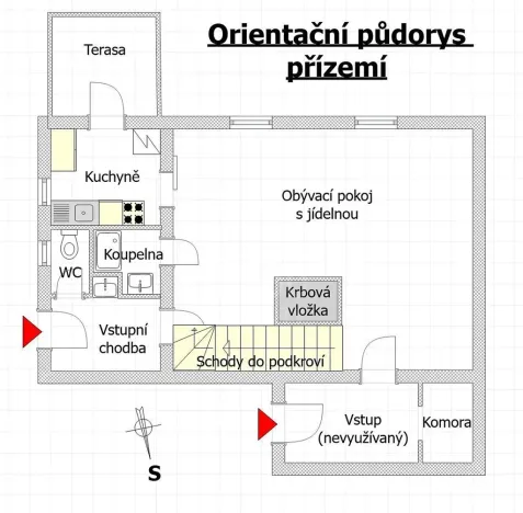 Prodej rodinného domu, Mnichovice, Zámecká, 110 m2