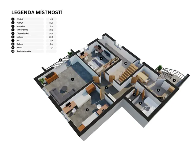 Prodej bytu 3+1, Moravská Třebová, Tyršova, 102 m2