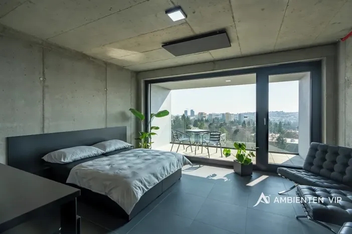 Pronájem bytu 1+kk, Brno, Královopolská, 42 m2