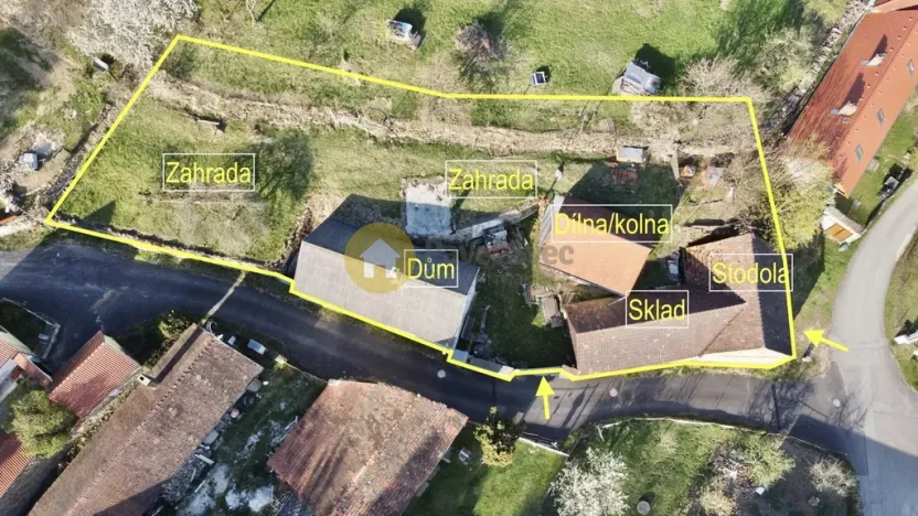 Prodej chalupy, Třebohostice - Zadní Zborovice, 43 m2