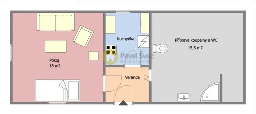 Prodej chalupy, Třebohostice - Zadní Zborovice, 43 m2