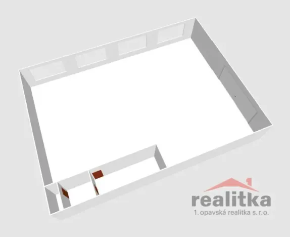 Pronájem obchodního prostoru, Opava - Město, U Fortny, 265 m2