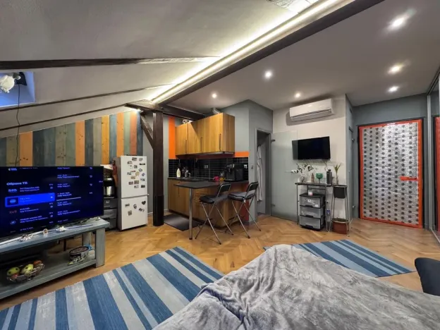 Prodej bytu 1+kk, Praha - Vinohrady, Sázavská, 45 m2