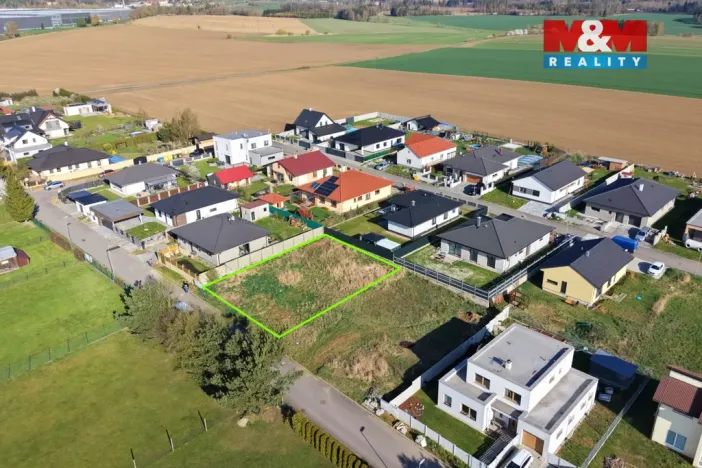 Prodej pozemku pro bydlení, Střítež, 585 m2