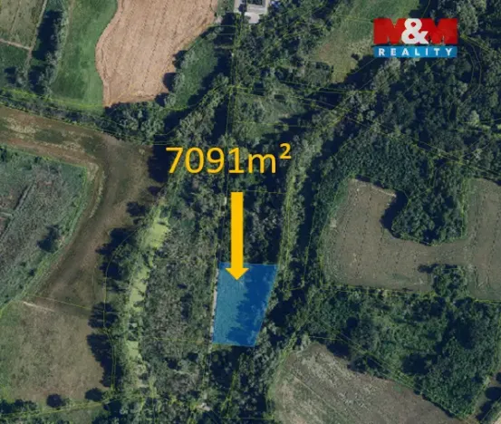 Prodej pozemku, Hrabětice, 7091 m2