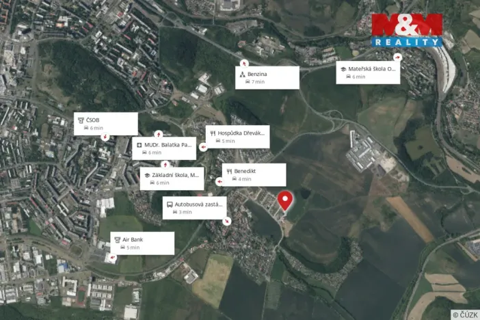 Prodej pozemku pro bydlení, Most - Vtelno, 1710 m2