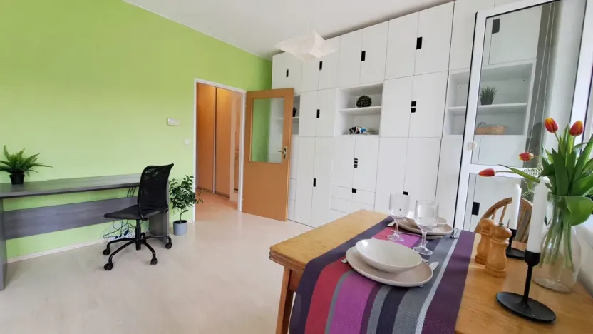 Pronájem bytu 1+kk, Brno, Bešůvka, 38 m2