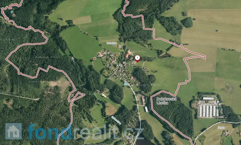 Prodej pozemku, Slavče - Dobrkovská Lhotka, 937 m2