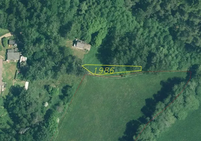 Prodej pozemku, Krsy - Polínka, 306 m2