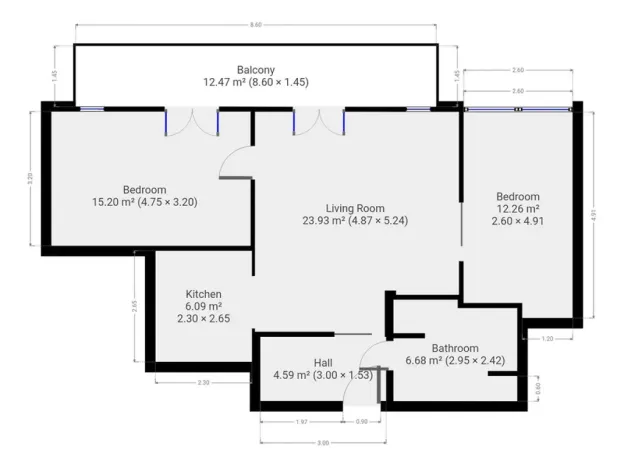 Pronájem bytu 3+kk, Praha - Nusle, V podluží, 74 m2