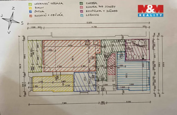 Pronájem bytu 3+kk, Hradec Králové, Na Výsluní, 65 m2