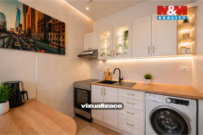 Prodej bytu 1+kk, Jablonné v Podještědí - Markvartice, U Školy, 19 m2