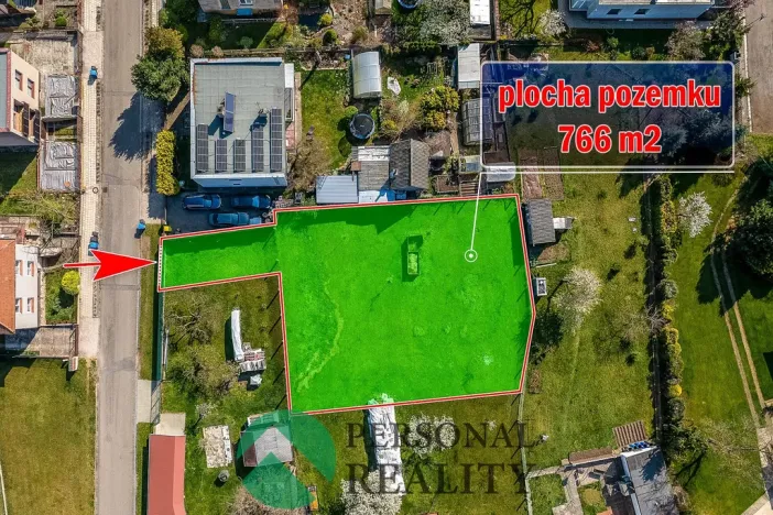 Prodej pozemku pro bydlení, Řečany nad Labem, 766 m2
