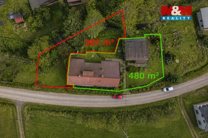 Prodej chalupy, Oskava - Třemešek, 180 m2