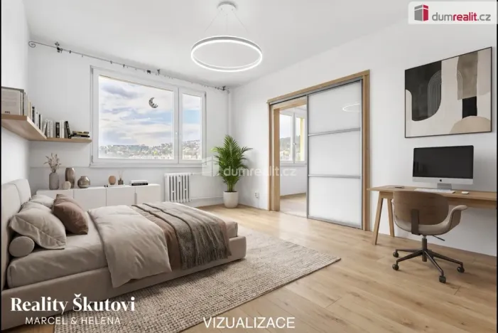 Prodej bytu 3+1, Ústí nad Labem - Krásné Březno, U Pivovarské zahrady, 81 m2