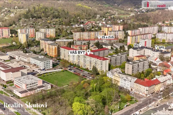 Prodej bytu 3+1, Ústí nad Labem - Krásné Březno, U Pivovarské zahrady, 81 m2
