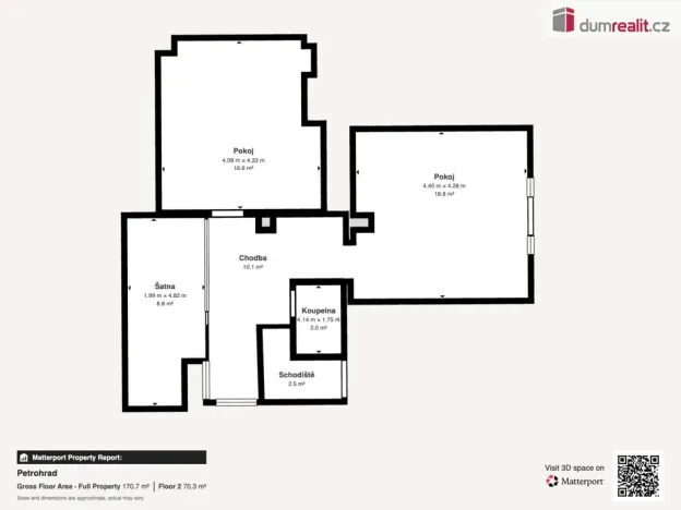 Prodej rodinného domu, Petrohrad, 170 m2