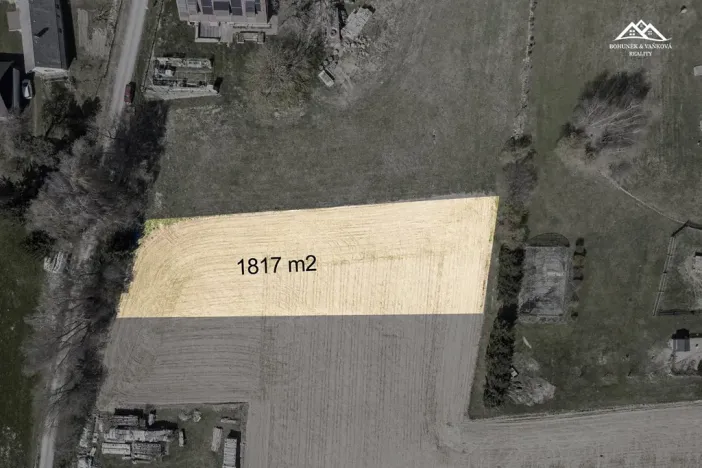 Prodej pozemku pro bydlení, Horní Krupá, 1817 m2