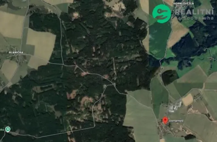 Prodej lesa, Vodice - Domamyšl, 24564 m2