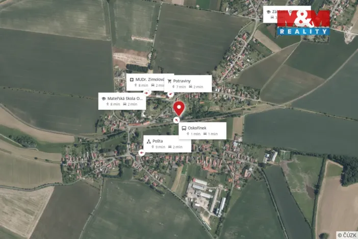 Prodej rodinného domu, Oskořínek, Slepá, 78 m2