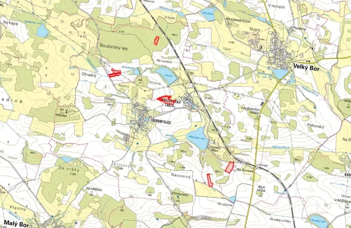 Prodej pole, Horažďovice, 74853 m2