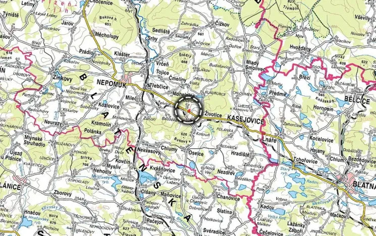 Prodej pole, Kasejovice, 13802 m2