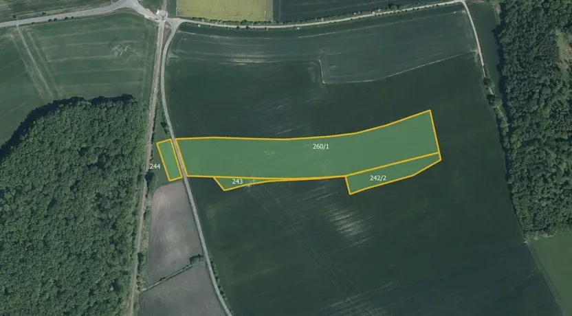 Prodej pole, Očelice, 45362 m2