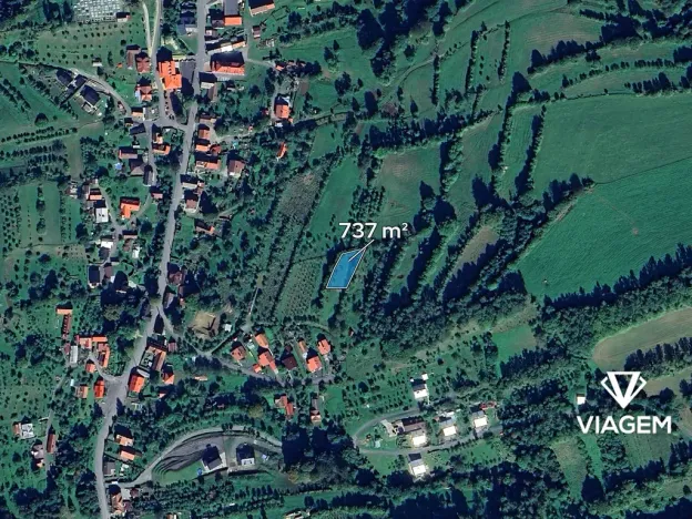 Prodej zahrady, Zděchov, 737 m2