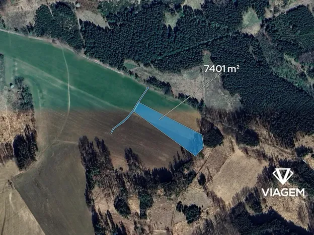 Prodej podílu pole, Borotín, 446 m2