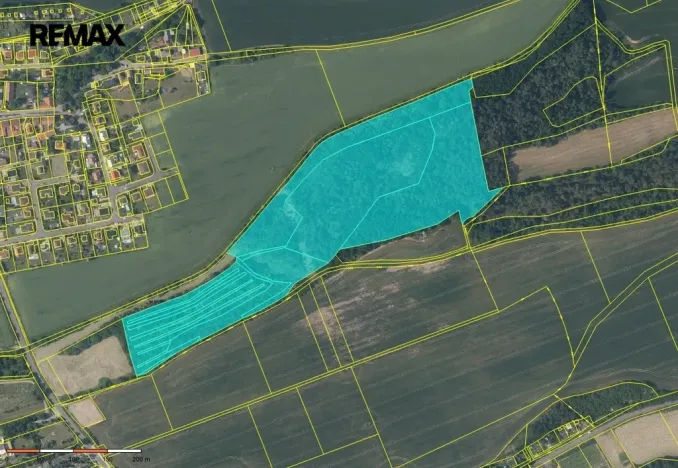 Prodej pozemku, Hrdlív, 77543 m2