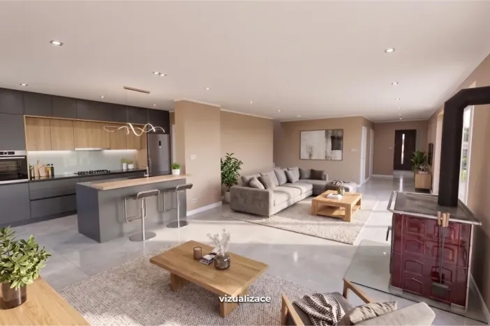 Prodej domu na klíč, Chlumec - Stradov, 210 m2