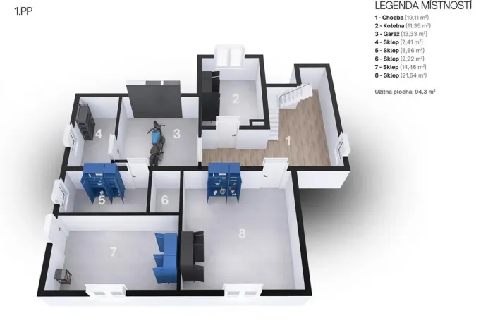 Prodej vily, Pozořice, Nová, 300 m2