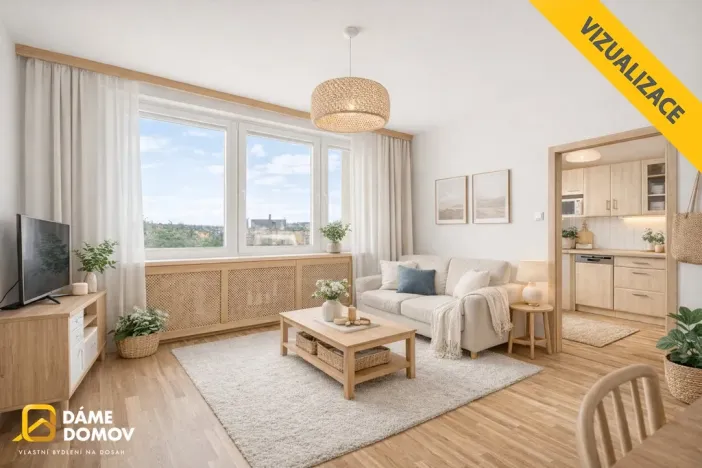 Prodej bytu 2+1, Zlín, Okružní, 45 m2