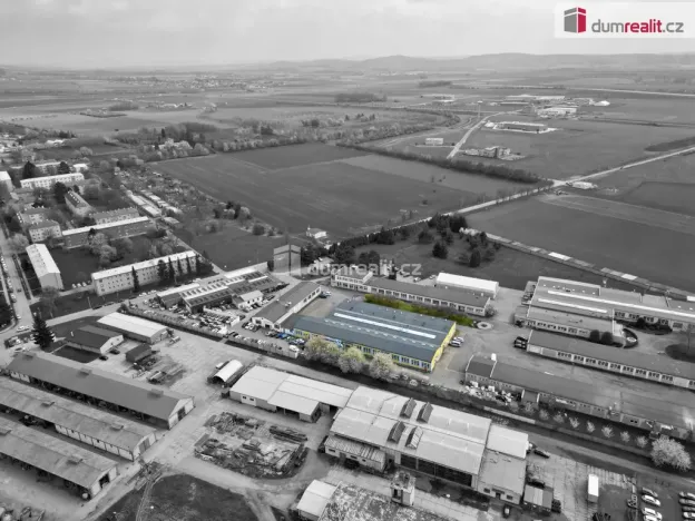 Pronájem výrobních prostor, Holešov, Tovární, 1663 m2