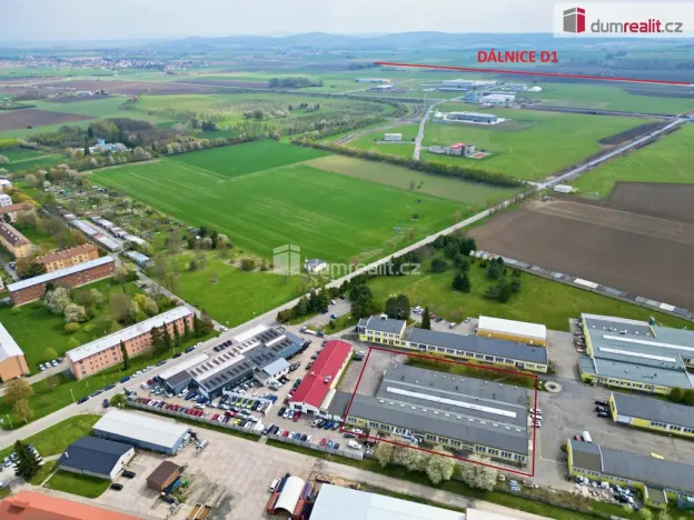 Pronájem výrobních prostor, Holešov, Tovární, 180 m2