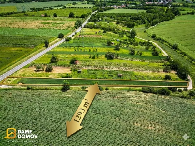 Prodej pozemku, Vlkoš, 1293 m2