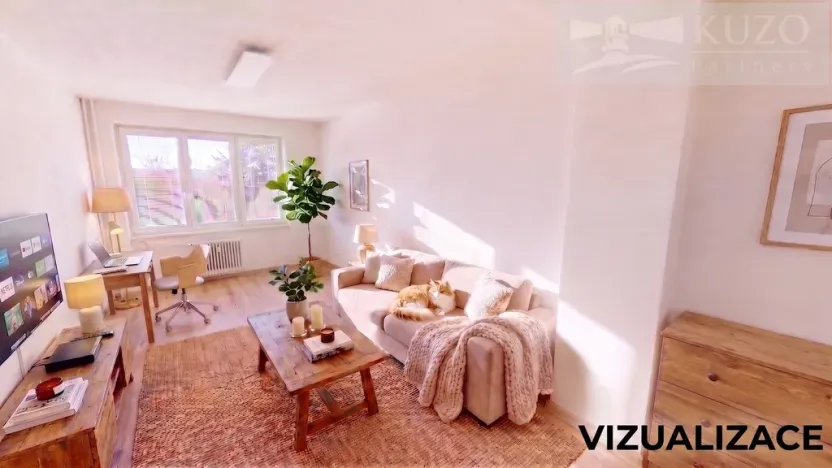 Pronájem bytu 2+1, Příbram, Pod Haldou, 52 m2