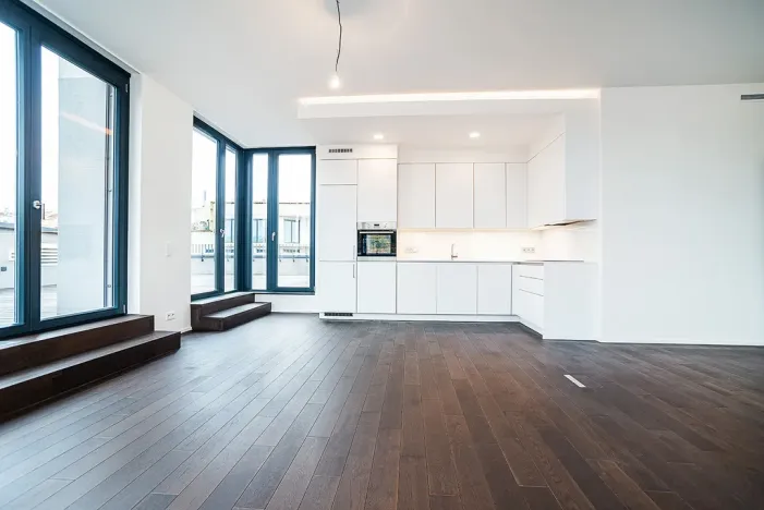 Pronájem bytu 3+kk, Praha - Smíchov, Grafická, 111 m2