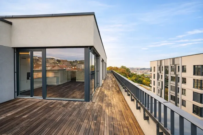 Pronájem bytu 3+kk, Praha - Smíchov, Grafická, 111 m2