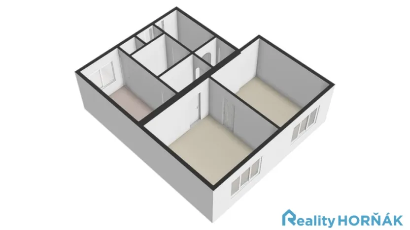 Prodej bytu 2+1, Bechyně, Na Libuši, 55 m2
