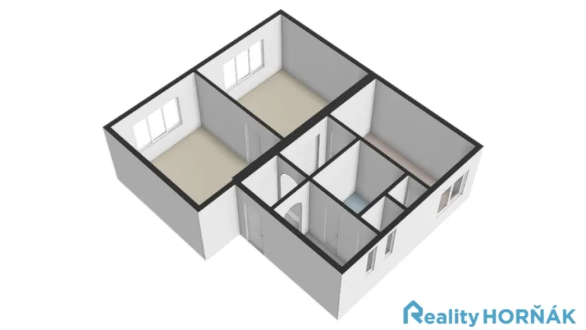 Prodej bytu 2+1, Bechyně, Na Libuši, 55 m2